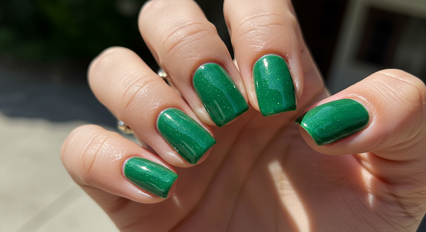 Green Nail Polish